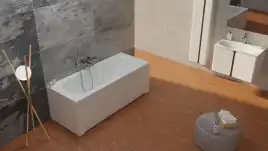 Акриловая ванна Ravak Septima 170x70 C632S00000 прямоугольная, Белая