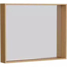Зеркало Aqwella Basic 100х80 BAS0210DZ без подсветки, Дерево светлое