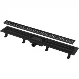 Душевой лоток AlcaPlast APZ10BLACK-550M с черной матовой решеткой