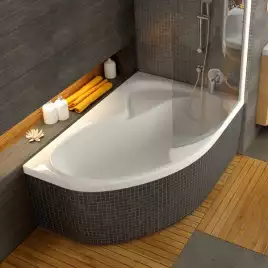 Акриловая ванна Ravak ROSA II 170х105 C421000000 правая, Белая
