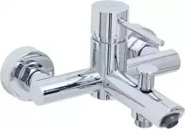 Смеситель для ванны Allen Brau Glority 5.51003-00, однорычажный, с коротким изливом, Хром