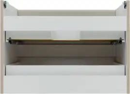 Тумба под раковину Aquanet Вега 2.0 70 бежевый, подвесная, 337942