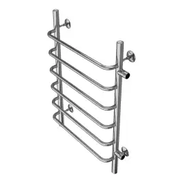 Полотенцесушитель водяной Azario MODENA 50х80 AZ08558 П6  с боковым подключением 1