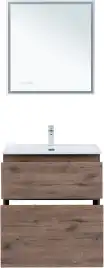 Тумба под раковину Aquanet Алвита New 70 напольная, дуб веллингтон табак, 344128