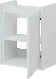 Тумба под раковину Aquanet Милан 45 белый глянец, подвесная, 339962