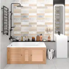 Ванна из литьевого мрамора  Aqua de Marco MALTA 167х77 с металлическими ножками Белая 1170WMAL/1