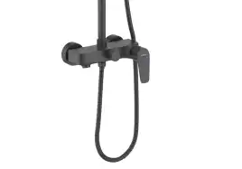 Душевая система Aquatek БЕТТА AQ2140MB, Черный матовый