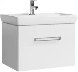 Тумба с раковиной подвесная Aqwella Neo 70 см, Neo.01.07/1, цвет Белый