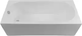 Акриловая ванна Aquanet Lotos 180х80 (332845), на каркасе, белая