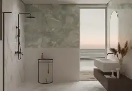 Душевая система  Vincea Villa VSFS-1VL1MB VSFS-1VL1MB для ванны с изливом, черный матовый