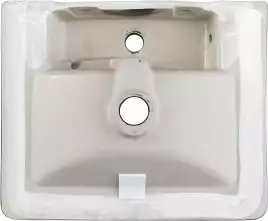 Раковина Aquanet Ирис 50 329246 прямоугольная, Черная матовая