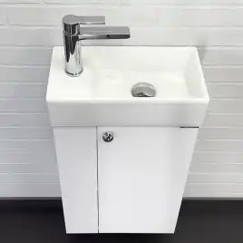 Тумба с умывальником Comforty Асти 40 Белый, 00-00012835