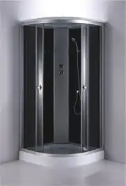 Душевая кабина Loranto 90х90, низкий поддон, Тонированное стекло, CS-881EA13TM/B-90