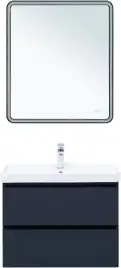Тумба под раковину Aquanet Вега 2.0 70 маренго, подвесная, 337948