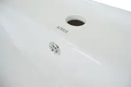 Тумба с раковиной Azario Мила 70 CS00085831, напольная, Белая глянцевая