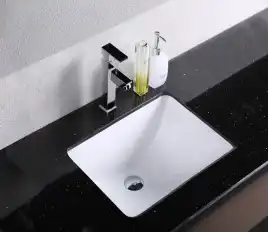 Умывальник CeramaLux 540F 620х400х210 Полувстраиваемая цвет Белый