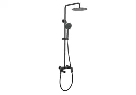 Душевая система Aquatek ВЕГА AQ2040MB, Черный матовый