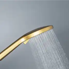 Душевая система AVS Slimmer 811-123-BG, брашированное золото