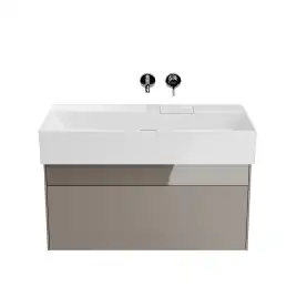 Тумба под раковину Kerama Marazzi LOGICA 90 см, LOG.90.2\SAN подвесная, Песчаный