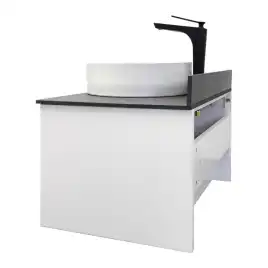 Тумба с умывальником Comforty Марсель 75 Белый, 00-00012270