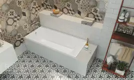 Акриловая ванна Roca Elba 170х75 248507000 прямоугольная, Белая