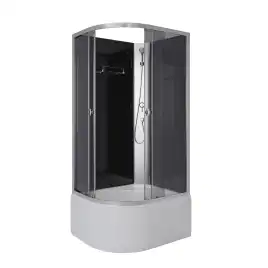 Душевая кабина Niagara Eco 100х80х195 E100/80/40R/TN/BK высокий поддон, без гидромассажа