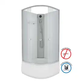 Душевая кабина Niagara Eco 90х90х195 NG-7308-14ВК высокий поддон, без гидромассажа