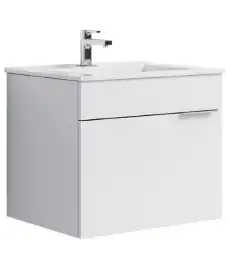 Тумба с раковиной подвесная Aqwella Brig 60 см, Br.01.06/1/W, цвет Белый