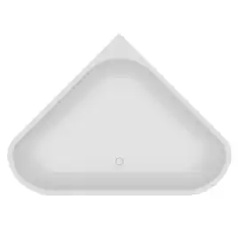 Акриловая ванна Abber 150х150 AB9446MW, отдельностоящая, Белая матовая