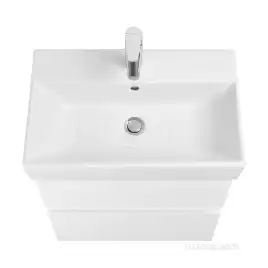 Тумбы под раковину Roca Oleta 60 A857639501 подвесная, цвет, Белый матовый