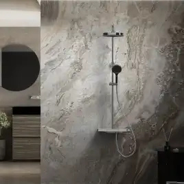 Душевая система  Vincea Inspire VSFS-3I12TCH VSFS-3I12TCH  с термостатом, хром