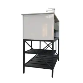 Тумба с умывальником Comforty Бредфорд 90 Белый, 00-00009955