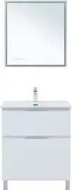 Тумба под раковину Aquanet Алвита New 70 напольная, белый матовый, 344133