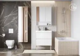 Тумба под раковину Aquaton Сканди 70 1A251801SD010 подвесная цвет, белый