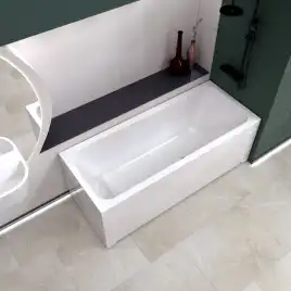 Акриловая ванна Radomir Патрисия 175х75 (1-01-0-0-1-330), на каркасе, белая