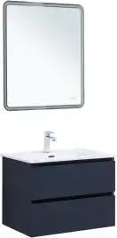 Тумба под раковину Aquanet Вега 2.0 70 маренго, подвесная, 337948
