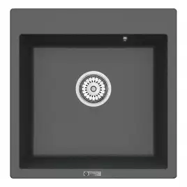 Мойка кухонная Point Арбель 51 PN3001GR, графит