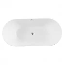 Акриловая ванна BelBagno 170х80 BB413-1700-800, отдельностоящая, Белая глянцевая