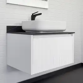 Тумба с умывальником Comforty Марсель 75 Белый, 00-00013395