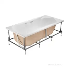 Акриловая ванна Roca BeCool 190х90 ZRU9303020 прямоугольная, Белая