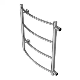 Полотенцесушитель водяной Azario VERONA 50х60 AZ04556 П4  с боковым подключением 1