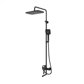 Душевая система IDDIS Parker PARBL3Fi06 для ванны с изливом цвет, Матовый черный