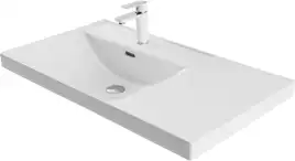 Раковина Aquanet Side 90 левая, белая, 347438