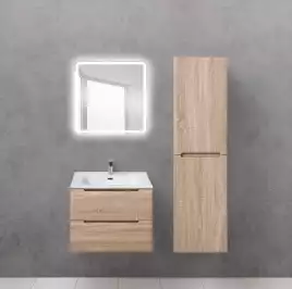Зеркало BelBagno MARINO 60х60 SPC-MAR-600-600-LED-BTN с подстветкой, кнопочный выключатель