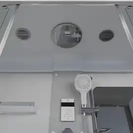 Душевая кабина Niagara Ultra 150х70х220 NG-3150-01 высокий поддон, с гидромассажем