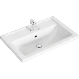 Тумба с раковиной напольная Aqwella Manchester 70 см, MAN01073, цвет Белый