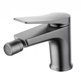 Смеситель для биде Lemark Bronx LM3708GM, однорычажный, цвет Графит брашированный