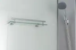 Душевая кабина Loranto 100х80 CS-5180-13L F, низкий поддон, цвет профиля сатин