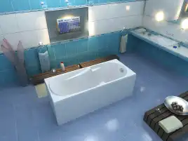 Акриловая ванна Bas Нептун 170х70 без гидромассажа