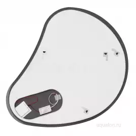 Зеркало Aquaton Венто 100х80 1A260902VO010 с подстветкой, сенсорный выключатель с функцией диммера, Серебро